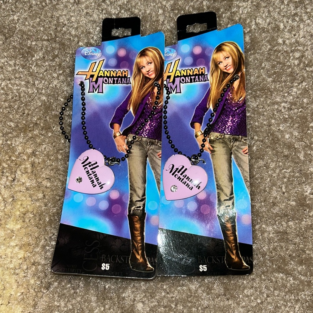 2pc Hannah Montana locket bracelets
